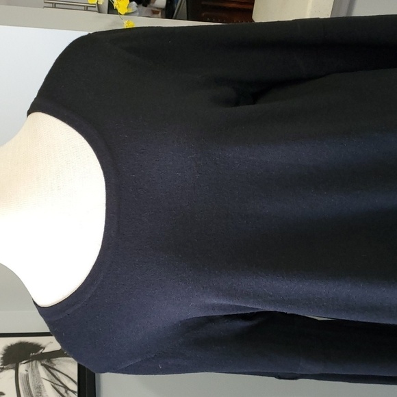 Max Studio oversized black sweater with bell sleeves. Size medium. Supper soft. - Picture 2 of 7